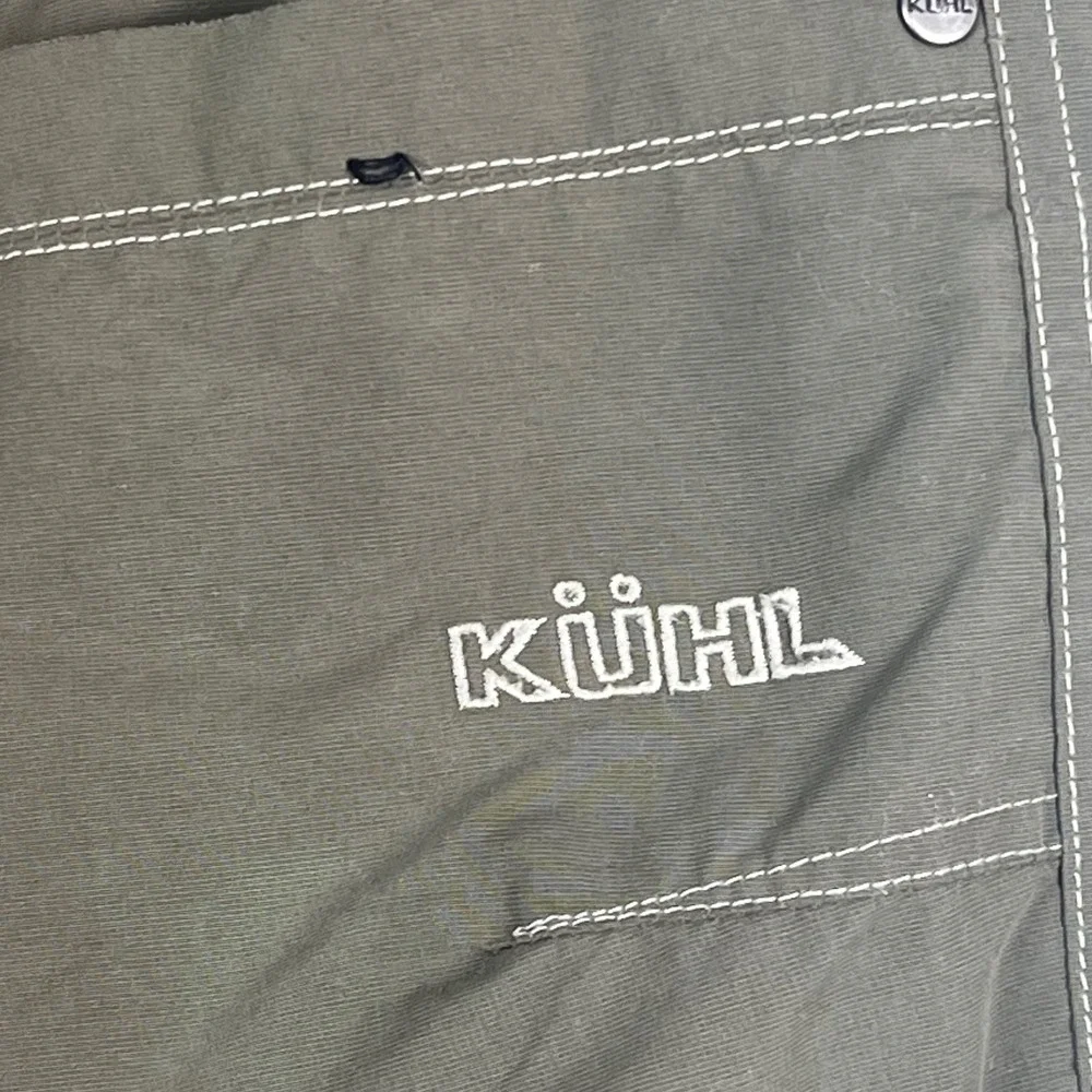 Kuhl Liberator Convertible Stealth Shorts Mens 36 Olive Green Hiking Cargo